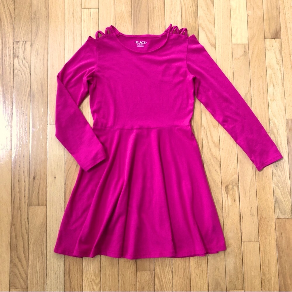 ⭐️3/$15 Girls’ long sleeve PLACE dress